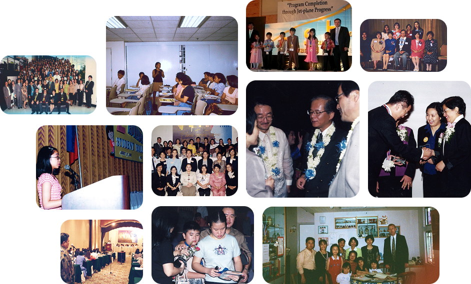 Students, parents, instructors and alumni together